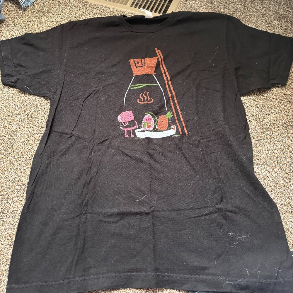 Black Sushi Graphic T-Shirt